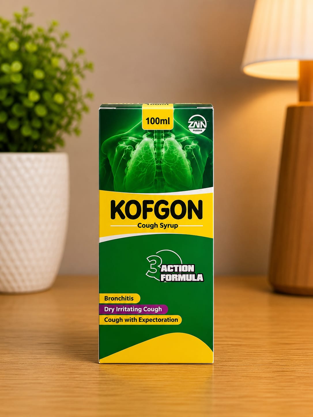 KOFGON GREEN SUSP 100ML